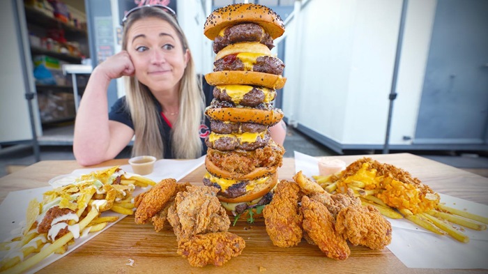 Katina Eats Kilos Comparison With Other YouTubers
